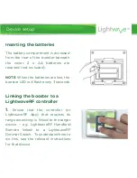 Предварительный просмотр 7 страницы Lightwave LW800 Instruction Manual