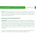 Предварительный просмотр 10 страницы Lightwave LW800 Instruction Manual