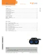 Предварительный просмотр 2 страницы Lightwave SF30 Product Manual