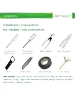 Предварительный просмотр 6 страницы LightwaveRF Comfy LW920 Professional Series Instruction Manual