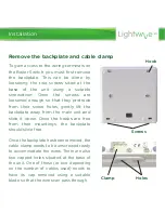 Preview for 8 page of LightwaveRF Comfy LW920 Professional Series Instruction Manual
