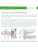Preview for 14 page of LightwaveRF Comfy LW920 Professional Series Instruction Manual
