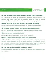 Preview for 39 page of LightwaveRF Comfy LW920 Professional Series Instruction Manual