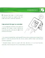 Предварительный просмотр 9 страницы LightwaveRF JSJSLW420 Instruction Manual