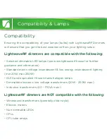 Preview for 12 page of LightwaveRF JSJSLW420 Instruction Manual