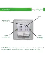 Предварительный просмотр 5 страницы LightwaveRF LW450 Connect Series Instruction Manual