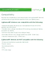 Предварительный просмотр 11 страницы LightwaveRF LW450 Connect Series Instruction Manual