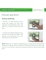 Предварительный просмотр 12 страницы LightwaveRF LW450 Connect Series Instruction Manual