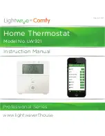 Предварительный просмотр 1 страницы LightwaveRF LW921 Instruction Manual