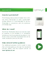 Предварительный просмотр 3 страницы LightwaveRF LW921 Instruction Manual