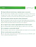 Preview for 22 page of LightwaveRF LW934 Instruction Manual