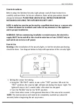 Preview for 9 page of Lightway SP-2016PIRB User Manual