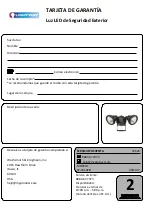 Preview for 27 page of Lightway SP-2016PIRB User Manual