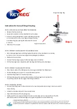 LIGHTWEIGHT KEYKEG Quick Start Manual предпросмотр