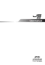 Preview for 1 page of Ligier JS SO User Manual