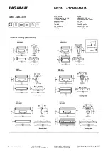 LIGMAN KWH 8 Installation Manual предпросмотр