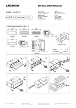 LIGMAN LEGEND 1 Installation Manual предпросмотр