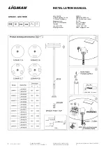 LIGMAN LUNAR 2 Installation Manual предпросмотр