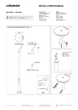 LIGMAN MACARON 1 - MC-20002 Installation Manual предпросмотр