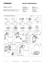 LIGMAN TANGO 30 Installation Manual предпросмотр