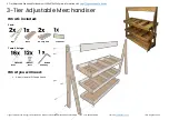 LIGNEUS 3-Tier Adjustable Merchandiser Quick Start Manual предпросмотр