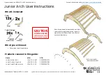 LIGNEUS Junior Arch User Instructions предпросмотр