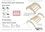 LIGNEUS Nursery Natural Arch User Instructions предпросмотр