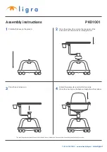 ligra PKD1001 Assembly Instructions Manual предпросмотр