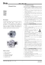 Lika CB59 User Manual preview