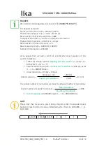 Preview for 54 page of Lika DRAW WIRE SFA-10000 Series User Manual