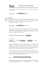 Preview for 59 page of Lika DRAW WIRE SFA-10000 Series User Manual