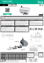 Lika DRAW WIRE SFA Series Manual предпросмотр