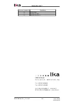 Предварительный просмотр 36 страницы Lika H 58 Series User Manual