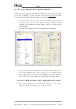 Предварительный просмотр 16 страницы Lika IF50 User Manual