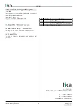 Preview for 8 page of Lika LD120-M7 User Manual