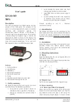 Preview for 9 page of Lika LD120-M7 User Manual