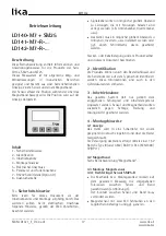 Предварительный просмотр 17 страницы Lika LD14 Series User Manual