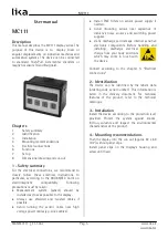 Lika MC111 User Manual preview