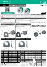 Lika ROTACOD AMR58 Series Manual предпросмотр