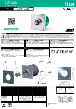 Lika Rotacod AST6 Series Mounting Instructions preview