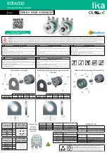 Lika Rotacod EM58 MT Series Mounting Instructions preview