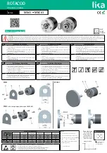 Lika ROTACOD MS41 Series Quick Start Manual предпросмотр