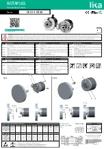 Lika ROTAPULS CK41 Series Mounting Instructions preview