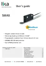 Предварительный просмотр 1 страницы Lika SMAX-AI1-PRG-L2 User Manual