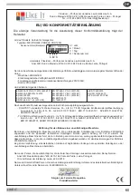 Preview for 61 page of Like It PRO600 Instructions For Fitting And Operating