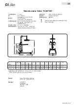 Preview for 7 page of Liko Golvo 7000 Series Service Manual