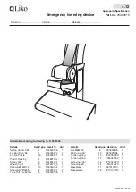 Preview for 47 page of Liko Golvo 7000 Series Service Manual