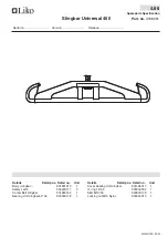 Preview for 94 page of Liko Golvo 7000 Series Service Manual