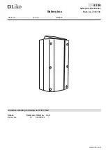 Preview for 110 page of Liko Golvo 7000 Series Service Manual