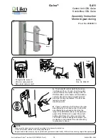 Предварительный просмотр 22 страницы Liko Golvo G7 Assembly Instruction Manual